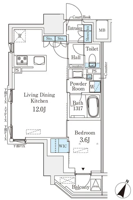 Belfirth Kanda Jimbocho - Floor Plan - ["Schematic", "Font", "Rectangle"]