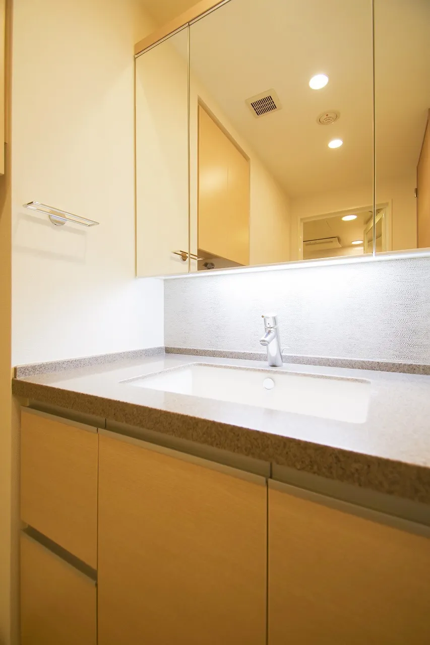 Central Park Tower La Tour Shinjuku - Interior - ["Brown", "Mirror", "Cabinetry"]