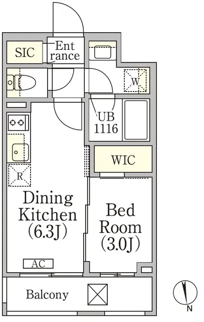 Ipse Kagurazaka - Floor Plan - ["Rectangle", "Font", "Slope"]