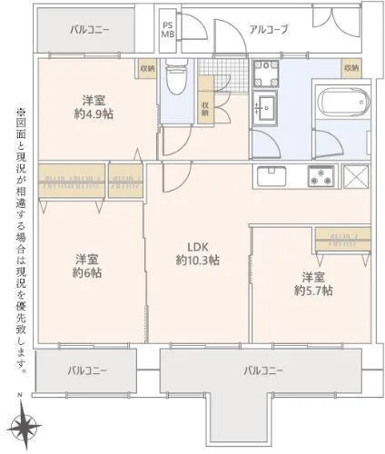 Nisshin Palace Stage Toda Room 403
