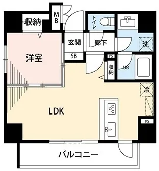 Mynavi STAY Nihonbashi Parkside - Floor Plan - []