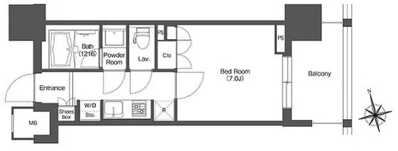 LIBR GRANT Nishi Shinjuku WEST - Floor Plan - []