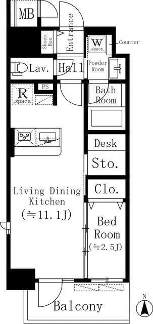 Maison De Live Ryogoku - Floor Plan - []