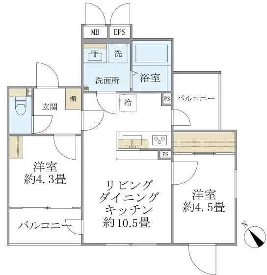 EXAM AKASAKA - Floor Plan - ["White", "Diagram", "Plan"]