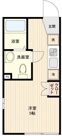 LiveFlat Nakano Saginomiya - Floor Plan - ["Apartment", "Tile Flooring"]
