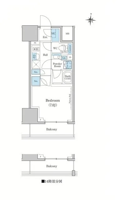 Stylio Kamata West - Floor Plan - []