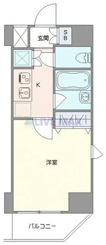 Sky Court Hatagaya - Floor Plan - ["Apartment"]