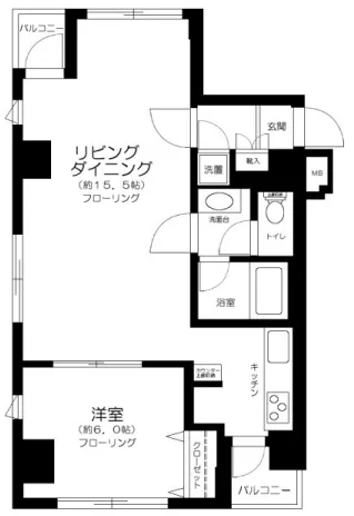 Luxury Apartment East Nihonbashi - Floor Plan - ["Floor plan"]