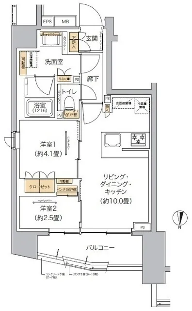 Livio Maison Higashi-Ikebukuro - Floor Plan - ["Diagram", "Plan", "Floor plan"]