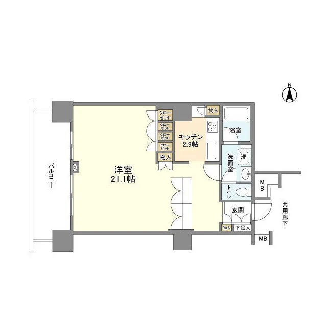 Toyosu Ciel Tower - Floor Plan - ["Plan", "Line", "Schematic"]
