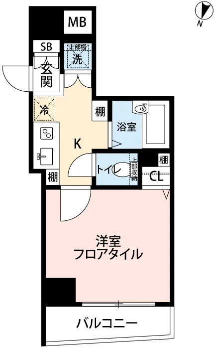 Mynavi STAY Miraie Sangenjaya Taishido - Floor Plan - []