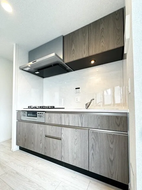 Brookside Residence Kiba - Interior - ["Kitchen", "Wood", "Flooring"]