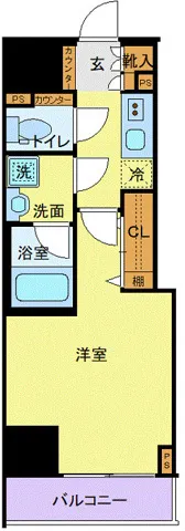 Brescia Nihonbashi Kakigaracho - Floor Plan - ["Apartment"]