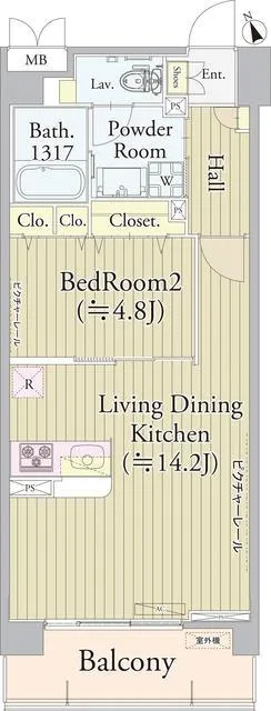 Estrellita Shinjuku Ochiai - Floor Plan - ["Product", "Rectangle", "Font"]