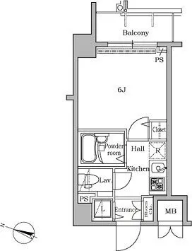 Residia Hiroo Ⅱ - Floor Plan - ["Diagram", "Plan"]