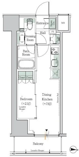 One Roof Residence Nakano Minamidai - Floor Plan - ["Plan"]