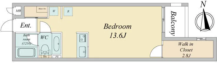 Primal Shimokitazawa Daita - Floor Plan - []