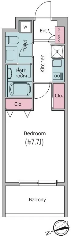 Residia Yutenji - Floor Plan - []