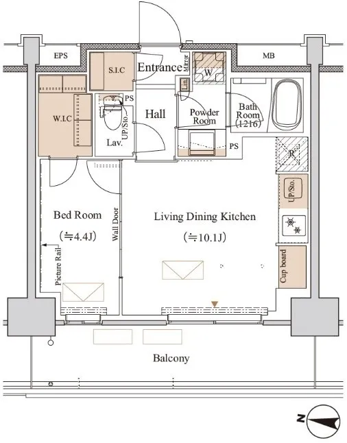Blanchiesta Kiba - Floor Plan - ["Diagram", "Plan", "Floor plan"]