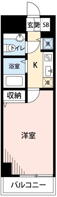 Mynavi STAY Flumen Meguro - Floor Plan - ["Apartment", "Gate"]