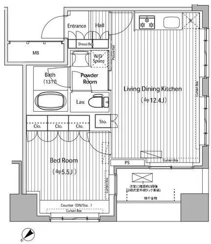 Hulic Ebara - Floor Plan - ["White", "Plan", "Diagram"]