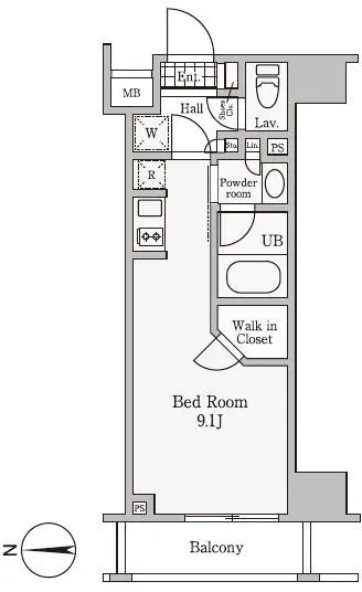 Residia Ochanomizu III - Floor Plan - []