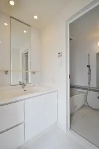 KDX Residence Shirokane II - Interior - ["Mirror", "Tap", "Plumbing fixture"]