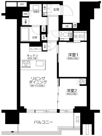 Proud Nakameguro - Floor Plan - ["Diagram", "Floor plan", "Plan"]
