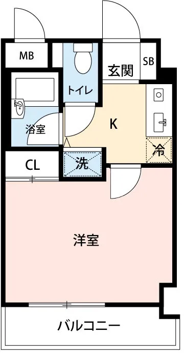 Mynavi STAY Miraie Ikebukuro Meiji-Dori - Floor Plan - []