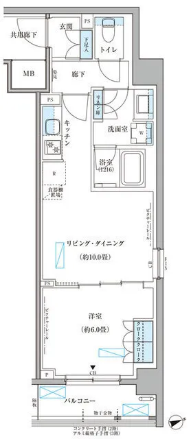 Park Axis Bunkyo Hongo - Floor Plan - ["Plan", "Floor plan"]