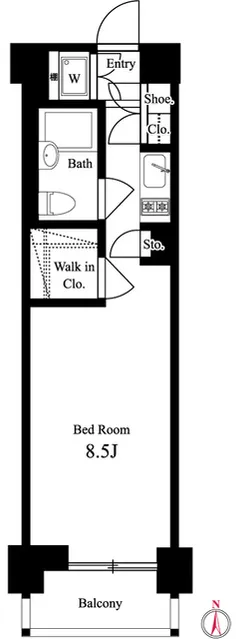 Ipse Kamata WEST - Floor Plan - []