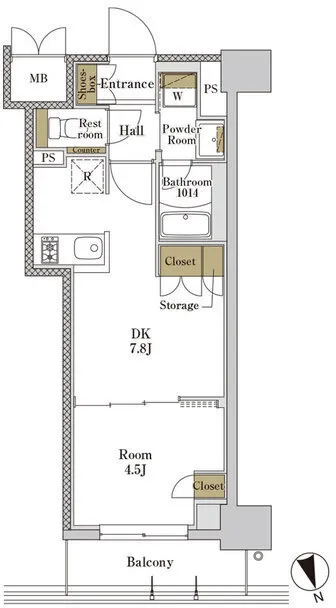RJR Precia Omorikita - Floor Plan - ["Plan", "Floor plan", "Diagram"]