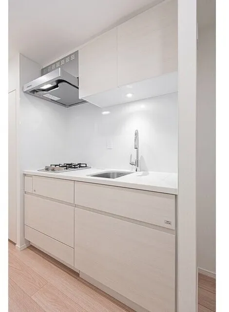 Oase Shinjuku Ichigaya Yakuoji Annex - Interior - ["Kitchen", "Countertop", "Major appliance"]