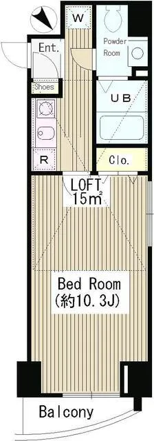 Esperal Ikebukuro - Floor Plan - ["Line", "Font", "Parallel"]