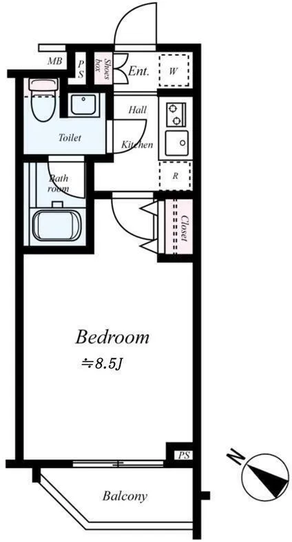 Ambelir Nakano Saginomiya - Floor Plan - []
