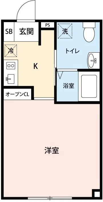Mynavi STAY Hatchobori - Floor Plan - []