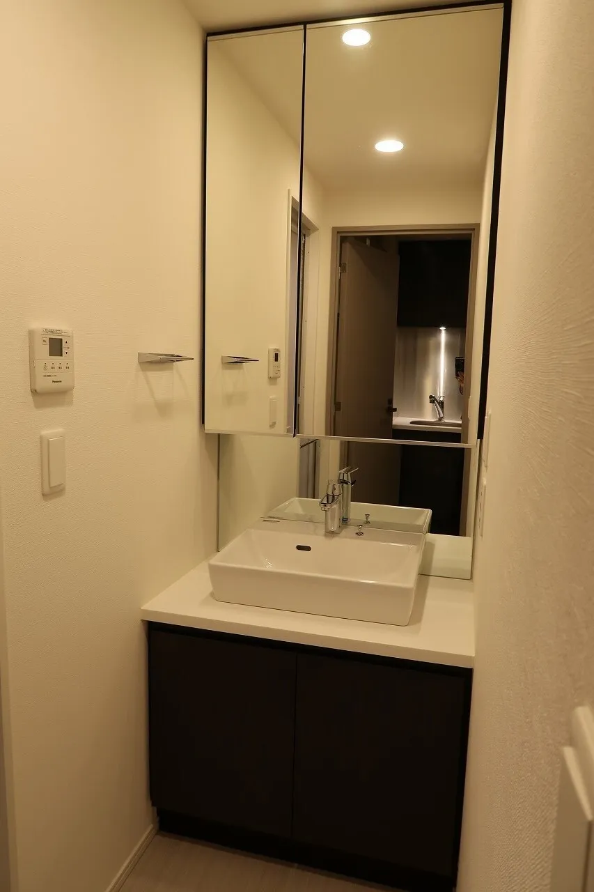 Laurel Tower Renai Hamamatsucho - Interior - ["Mirror", "Tap", "Sink"]
