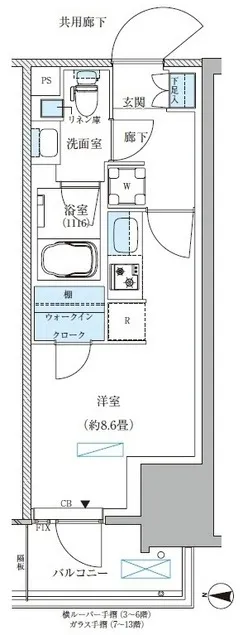 Park Axis Nishi-Ojima Comfort Square - Floor Plan - []