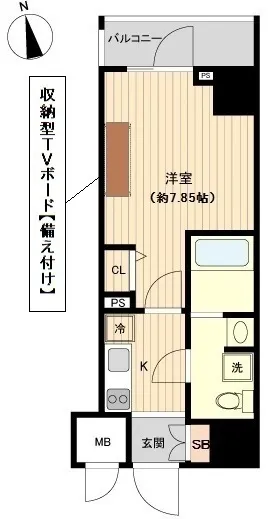 Orchid Residence Ueno - Floor Plan - ["Tile Flooring", "Home Door", "Geraniums"]