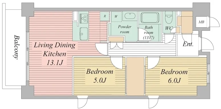 LiveCasa Nishinomiya - Floor Plan - ["Floor plan", "Design", "Plumbing fixture"]