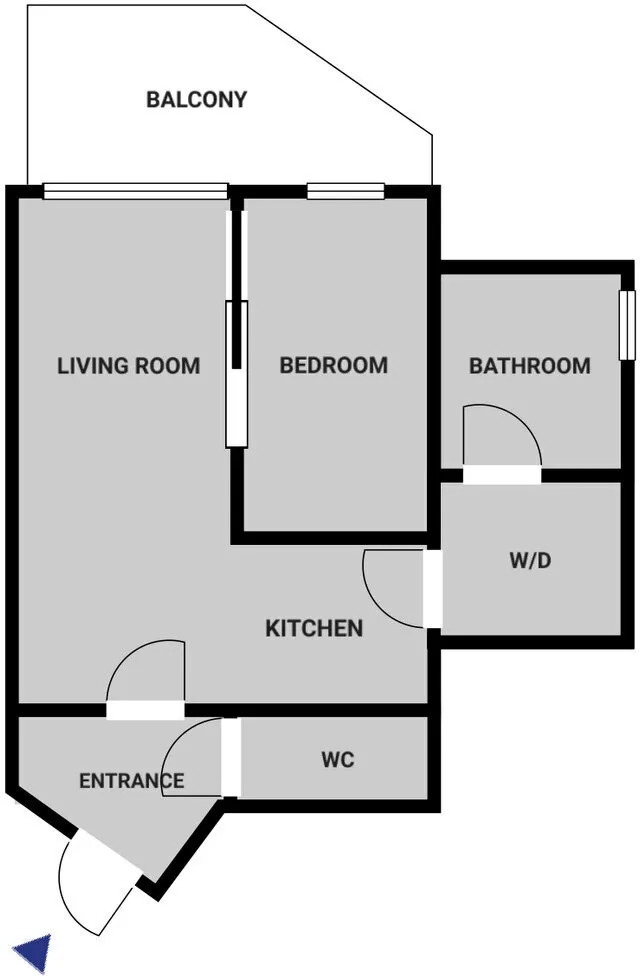 Duo Flats Ikejiri-Ohashi Norris - Floor Plan - []