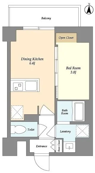 VORT Ogibashi Residence - Floor Plan - ["Diagram", "Floor plan", "Technical drawing"]