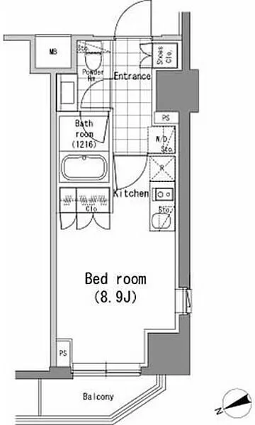 Park Habio Shimbashi - Floor Plan - []