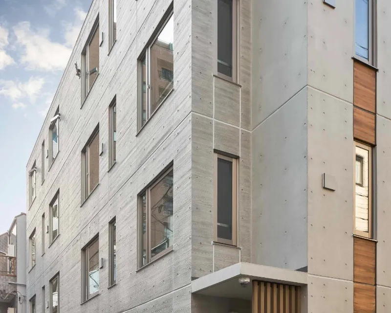 Atrio Flats Oshima - Exterior - ["Wall", "Apartment", "Facade"]