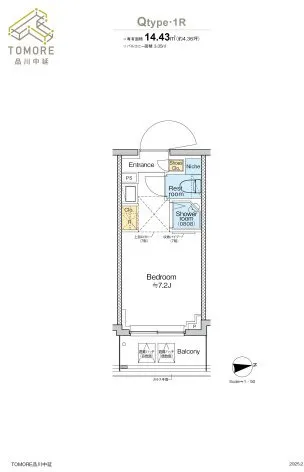 TOMORE Shinagawa Nakanobu - Floor Plan - ["Plan", "Diagram", "Map"]