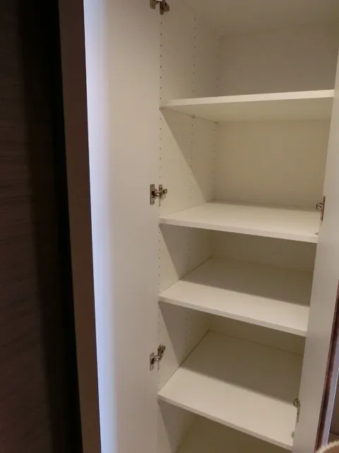 The Park Habio Kuramae - Interior - ["Wood", "Flooring", "Shelving"]