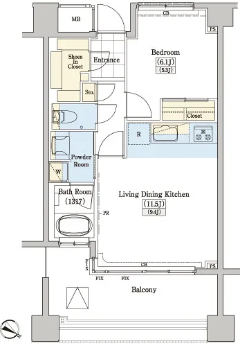 Residia Tower Kamiikebukuro (Tower Building) - Floor Plan - ["Diagram", "Plan", "Floor plan"]