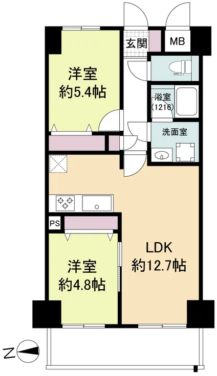 Glück Maison F Toyonaka XV - Floor Plan - ["Apartment", "Brutalist architecture", "Geraniums"]
