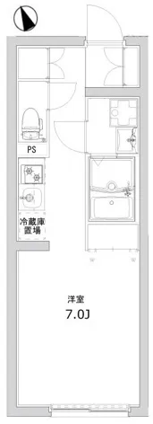 Regaland Edogawabashi - Floor Plan - ["Product", "Rectangle", "Font"]