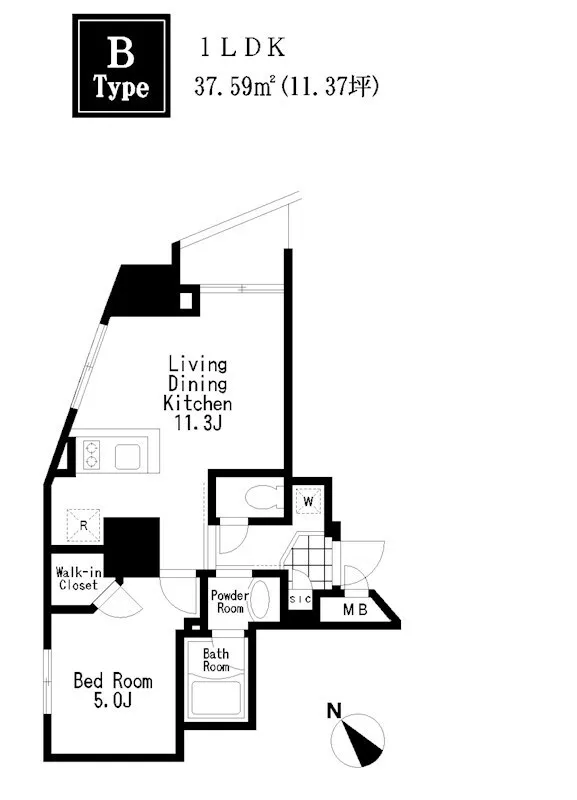 Residia Omori III - Floor Plan - ["Font", "Parallel", "Slope"]